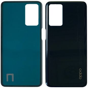 Задняя крышка Oppo A16 CPH2269. Oppo A16s CPH2271 черная Оригинал