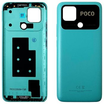 Задняя крышка Xiaomi Poco C40 220333QPG зеленая Оригинал