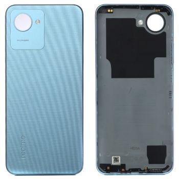 Задняя крышка Realme C30s RMX3690 голубая Оригинал