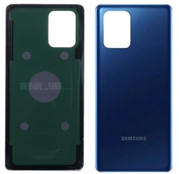 Задняя крышка Samsung G770 (SM-G770, SM-G770F/DS) Galaxy S10 Lite синяя Оригинал