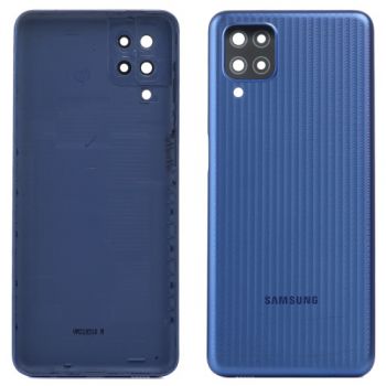 Задняя крышка Samsung M127 (SM-M127F, SM-M127F/DSN) Galaxy M12 синяя Оригинал