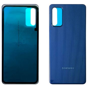 Задняя крышка Samsung M526 (SM-M526B, SM-M526B/DS) Galaxy M52 5G голубая Оригинал