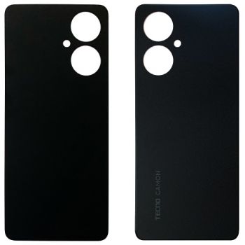 Задняя крышка Tecno Camon 19 CI6n черная Оригинал