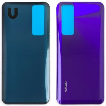 Задняя крышка Huawei Nova 7 5G JEF-NX9, JEF-AN20, JEF-AN00 фиолетовая Оригинал