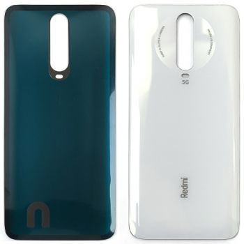 Задняя крышка Xiaomi Redmi K30, Redmi K30 5G M1912G7BE, M1912G7BC белая Оригинал