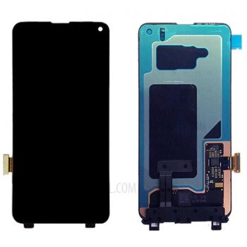 Дисплей (Экран) Samsung G970 (SM-G970F, SM-G970F/DS) Galaxy S10e с тачскрином (сенсором) черный Оригинал