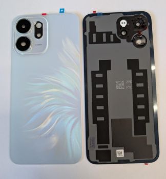 Задняя крышка Oppo Reno 14F, Reno 14FS CPH2743 голубая Оригинал