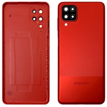 Задняя крышка Samsung A127 (SM-A127F, SM-A127F/DS) Galaxy A12 Nacho красная Оригинал