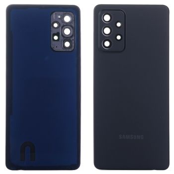Задняя крышка Samsung A725 (SM-A725F, SM-A725F/DS) Galaxy A72 черная Оригинал