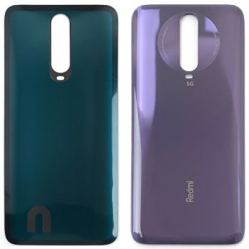 Задняя крышка Xiaomi Redmi K30, Redmi K30 5G M1912G7BE, M1912G7BC фиолетовая Оригинал