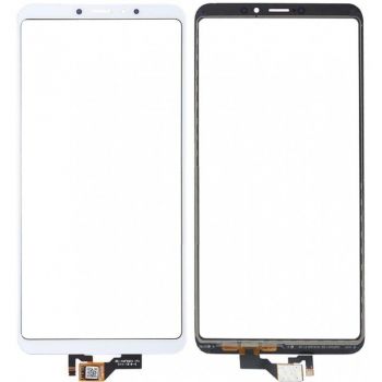 Тачскрин (сенсор) Xiaomi Mi Max 3 белый Оригинал