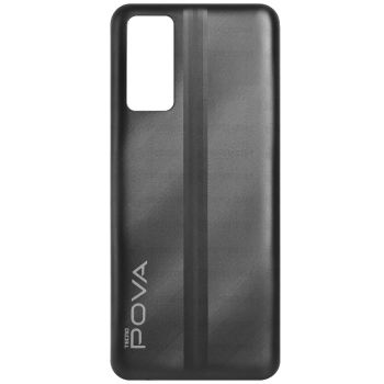 Задняя крышка Tecno Pova 2 LE7, LE7n черная