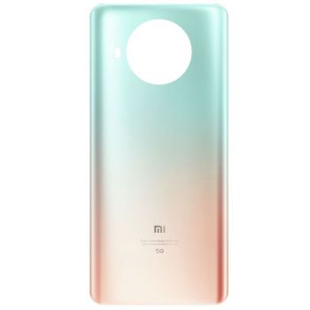 Задняя крышка Xiaomi Mi10T Lite 5G M2007J17G розово-голубая