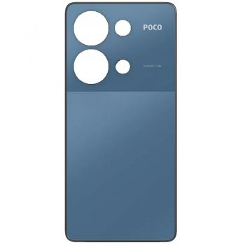 Задняя крышка Xiaomi Poco M6 Pro 4G 2312FPCA6G синяя Оригинал