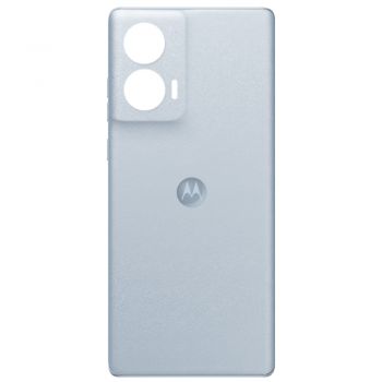 Задняя крышка Motorola XT2429, XT2429-2 Edge 50 Fusion голубая Оригинал