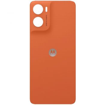 Задняя крышка Motorola XT2535, XT2535-3, XT2535-14 Moto G06. XT2535-13 Moto G06 Power оранжевая Оригинал