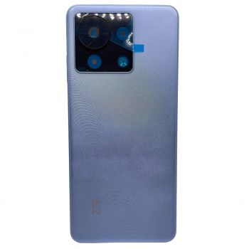 Задняя крышка ZTE Blade V50 Vita 8550 голубая Оригинал