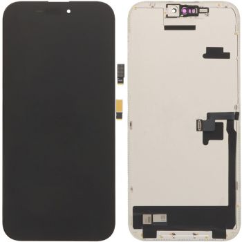 Дисплей (Экран) Apple iPhone 16 Pro Max A3296, A3084, A3295, A3297 с тачскрином (сенсором) черный OLED
