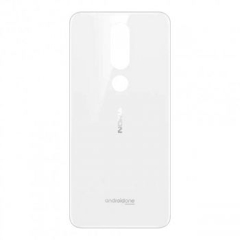 Задняя крышка Nokia 6.1 Plus Dual Sim (Nokia X6) TA-1083, TA-1099, TA-1103 белая Оригинал