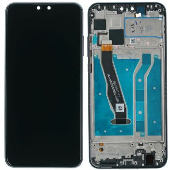 Дисплей (Экран) Huawei Y9 2019 JKM-LX1, JKM-LX2, JKM-LX3, JKM-AL00, JKM-TL00 с тачскрином (сенсором) черный с рамкой Оригинал