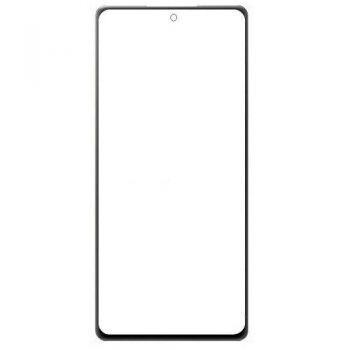 Cтекло дисплея Samsung A525, A526 (SM-A525F, SM-A526B, SM-A525F/DS, SM-A526B/DS) Galaxy A52 черное Оригинал