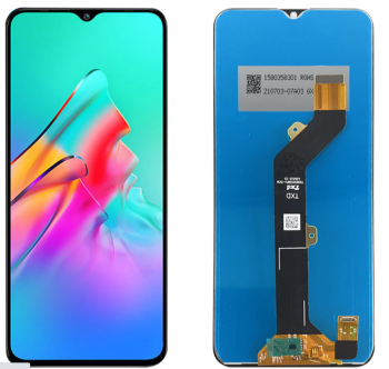 Дисплей (Экран) Infinix Hot 10 Lite X657B, Smart 5 X657, X657C с тачскрином (сенсором) черный