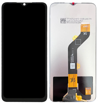 Дисплей (Экран) Tecno Spark 8C KG5k, KG5j, KG5n. Infinix Hot 12i X665, X665B с тачскрином (сенсором) черный Оригинал