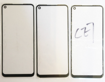 Cтекло дисплея Tecno Spark 6 KE7 черное Оригинал