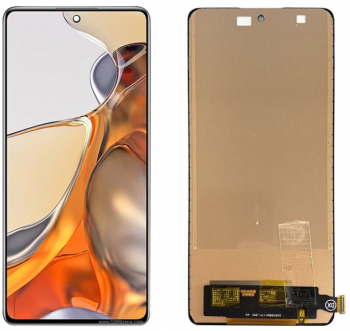 Дисплей (Экран) Xiaomi 11T 21081111RG. 11T Pro 2107113SG с тачскрином (сенсором) черный TFT