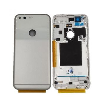 Задняя крышка Google Pixel G-2PW4100, G-2PW4200 серебристая Оригинал