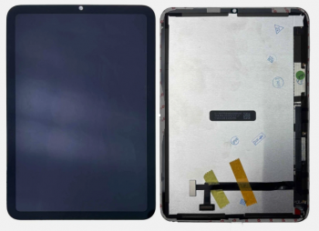 Дисплей (Экран) Apple iPad mini 7 2024 A2995, A2996, A2993 с тачскрином (сенсором) черный Оригинал