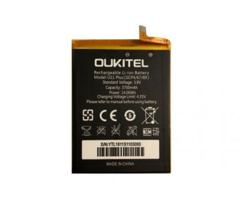 Батарея (аккумулятор) Oukitel U11 Plus 3700mAh Оригинал