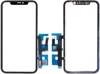 Тачскрин (сенсор) Apple iPhone 11 A2221, A2111, A2223 черный Оригинал