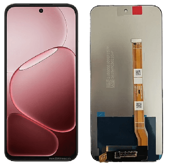 Дисплей (Экран) Oppo A6 CPH2817, CPH2831. Oppo A6x CPH2783, CPH2819 с тачскрином (сенсором) черный Оригинал