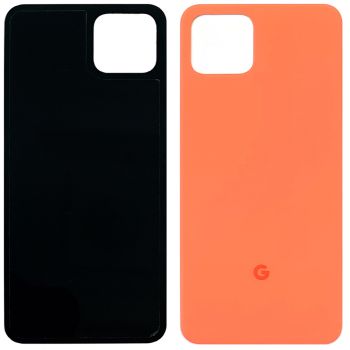 Задняя крышка Google Pixel 4 G020M, G020I оранжевая Оригинал
