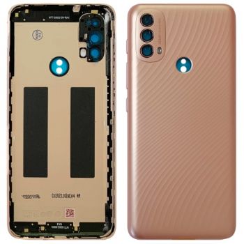 Задняя крышка Motorola XT2159, XT2159-3, XT2159-9 Moto E40 золотая Оригинал