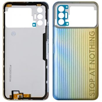 Задняя крышка Tecno Spark 8p KG7n золотая Оригинал