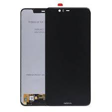 Дисплей (Экран) (LCD) Nokia 5.1 Plus, X5 (2018) с сенсором чёрный Оригинал