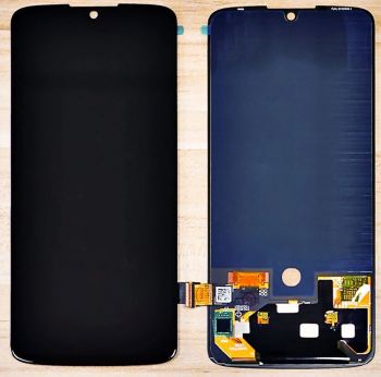 Дисплей (Экран) Motorola XT1980, XT1980-3, XT1980-4 Moto Z4 с тачскрином (сенсором) черный Оригинал