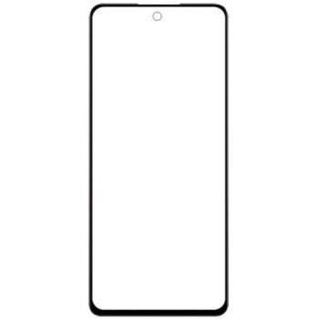 Cтекло дисплея Xiaomi Redmi Note 10 5G M2103K19G черное Оригинал