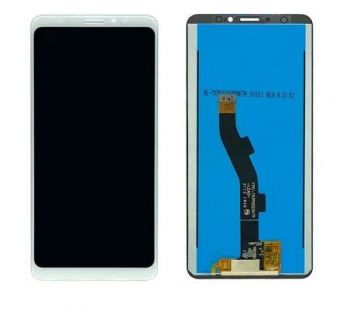 Дисплей (Экран) Meizu M8, V8 Pro M813H, M813Q с тачскрином (сенсором) белый Оригинал