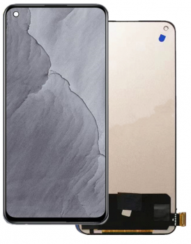 Дисплей (Экран) Oppo Reno 6 5G CPH2251. Realme Q3 Pro 5G RMX220 с тачскрином (сенсором) черный TFT