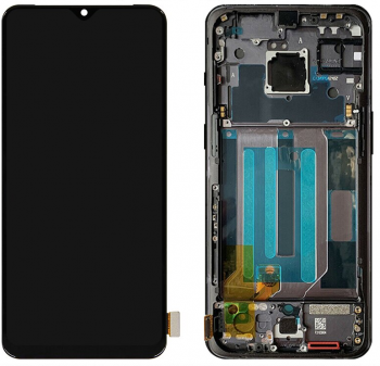 Дисплей (Экран) OnePlus 7 GM1901, GM1900, GM1905 с тачскрином (сенсором) черный с рамкой Оригинал