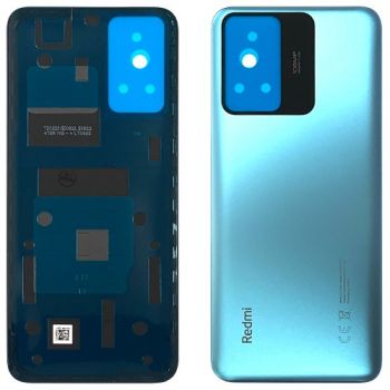 Задняя крышка Xiaomi Redmi Note 12S 2303CRA44A, 23030RAC7Y голубая Оригинал
