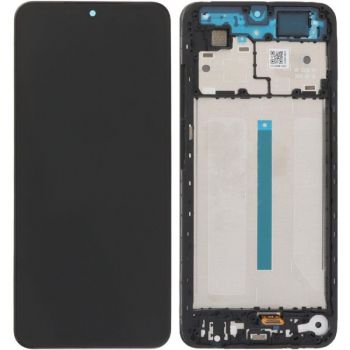 Дисплей (Экран) Xiaomi Redmi A5 25028RN03A, 25028RN03I. Poco C71 25028PC03I, 25028PC03G с тачскрином (сенсором) черный с рамкой Оригинал
