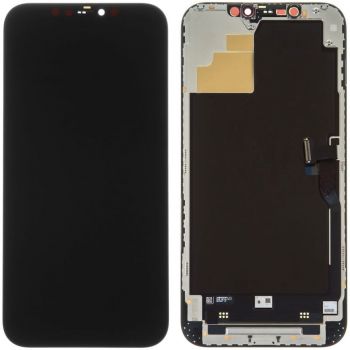 Дисплей (Экран) Apple iPhone 12 Pro Max A2411, A2342, A2410, A2412 с тачскрином (сенсором) черный OLED