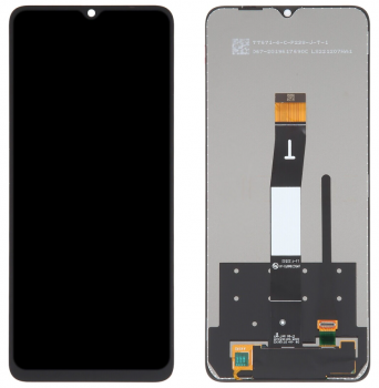 Дисплей (Экран) Xiaomi Redmi 12C 22120RN86G с тачскрином (сенсором) черный