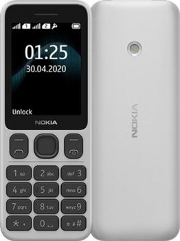 Корпус Nokia 125 Dual Sim TA-1253 белый Оригинал
