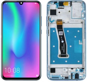 Дисплей (Экран) Huawei Honor 20 lite HRY-LX1T, Honor 20i HRY-TL00T с тачскрином (сенсором) черный с рамкой