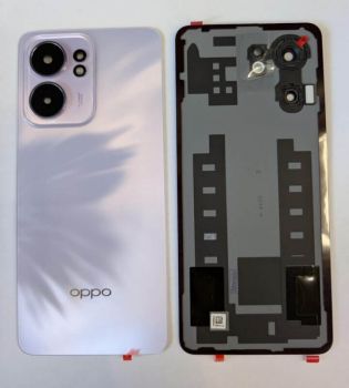 Задняя крышка Oppo Reno 13FS CPH2699. Oppo Reno 13F 5G. Oppo Reno 13F 4G CPH2701 фиолетовая Оригинал